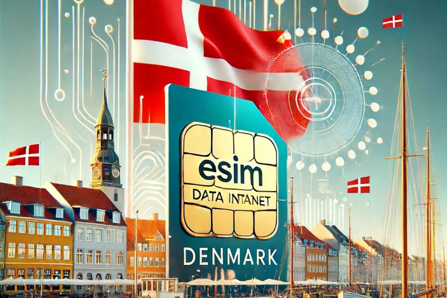 Copenhagen: eSIM Internet Data Plan for Denmark
