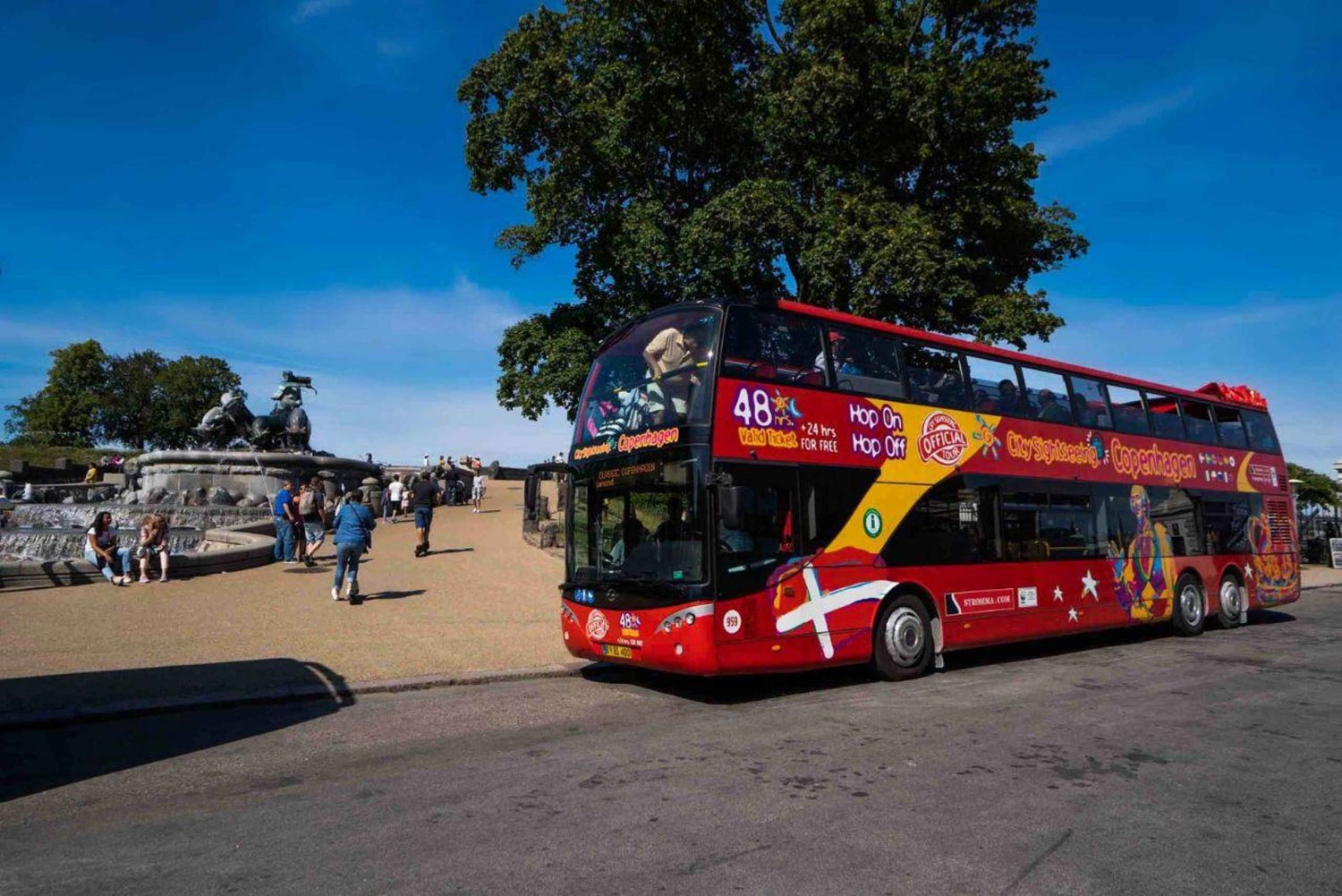 Kopenhagen: Abend-Bustour mit Live-Guide