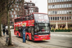 Copenaghen: Tour in autobus Hop-on Hop-off con opzione tour in barca