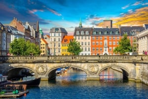 Vieille ville de Copenhague, Nyhavn, visite à pied des canaux et Christiana
