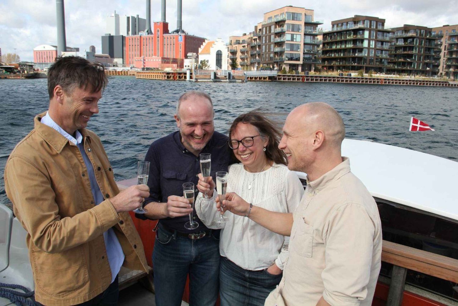 Copenhague : croisière au prosecco