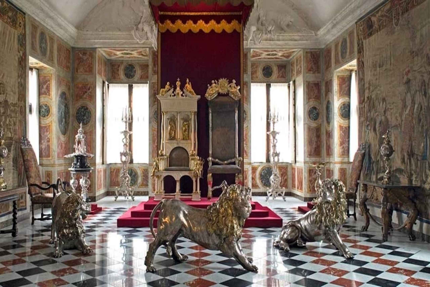 Kopenhagen: Tour door de paleizen Rosenborg en Christiansborg in het Spaans