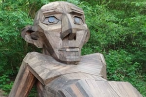 Köpenhamn: Busstur med sex bortglömda jätteskulpturer