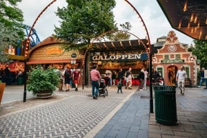 Kopenhagen: Tivoli Gardens toegangsbewijs met onbeperkt aantal ritten