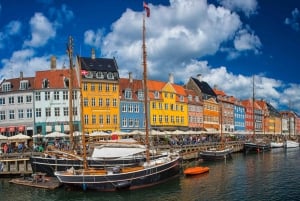 Tanskalainen viininmaistelukierros oppaan kanssa Kööpenhaminan Nyhavnissa