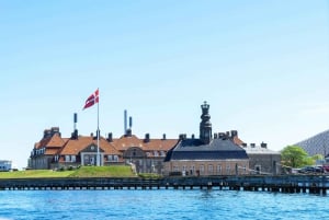 Passeio em família pelo centro histórico de Copenhague, Nyhavn com cruzeiro de barco