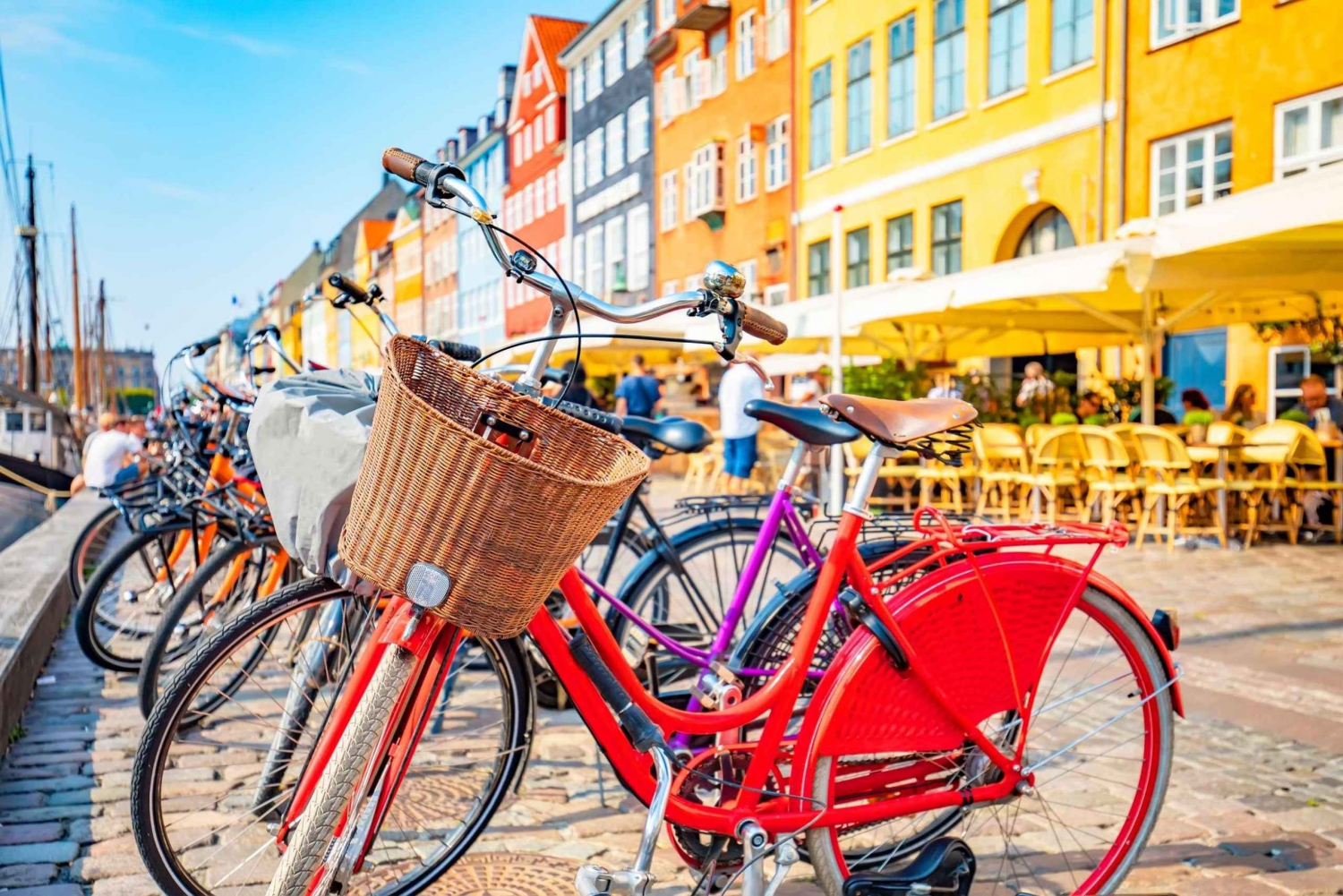 Grande passeio de bicicleta pelo centro histórico de Copenhague, atrações, natureza