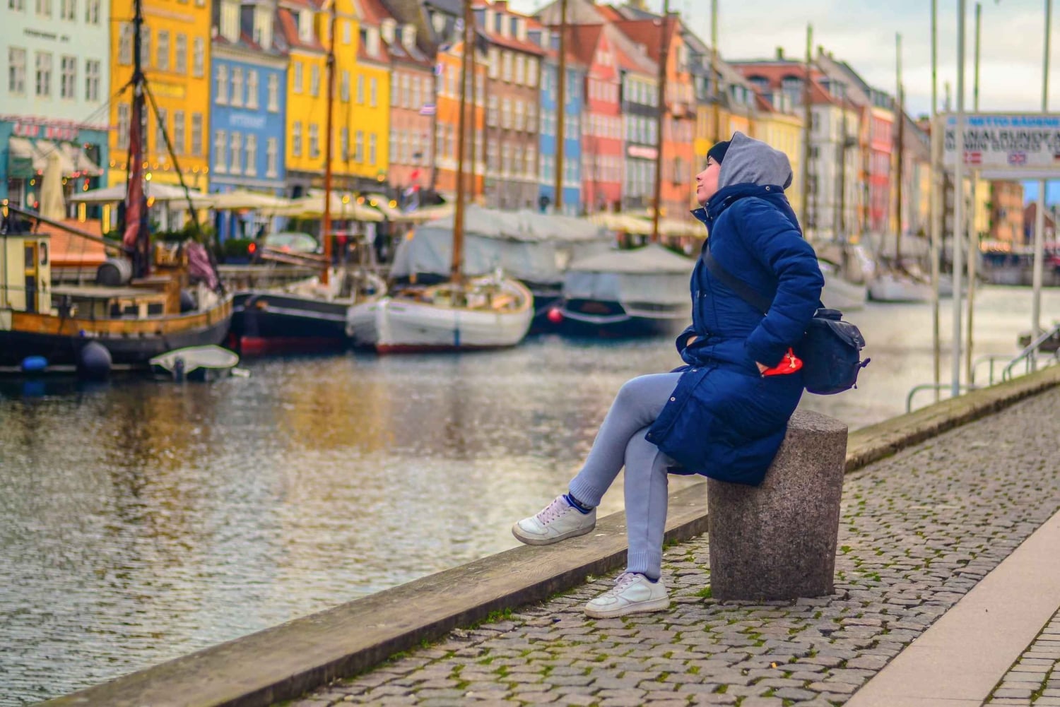 Tour guidato della città di Copenaghen, Nyhavn e palazzi