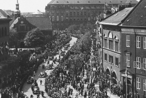 Visite de la Résistance danoise pendant la Seconde Guerre mondiale