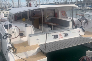 Barcelona Best Sunset Cruise in a Luxury Catamaran
