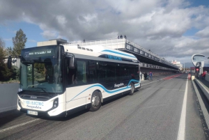 Luchthaven Girona: bustransfer van/naar station Figueras