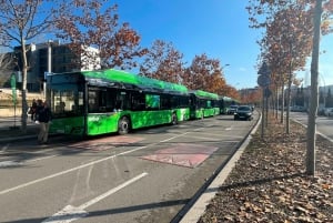 Luchthaven Girona: bustransfer van/naar station Figueras