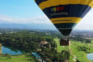 Barcelona: Luftballonflyvning med snacks og drikkevarer