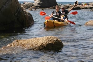 Kajakken en snorkelen in Playa de Aro, Costa Brava