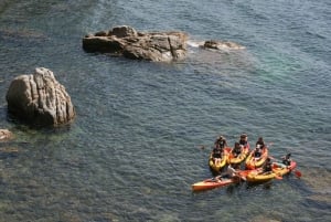 Kajakken en snorkelen in Playa de Aro, Costa Brava