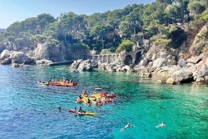 Kajakken en snorkelen in Playa de Aro, Costa Brava