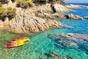 Kajakken en snorkelen in Playa de Aro, Costa Brava