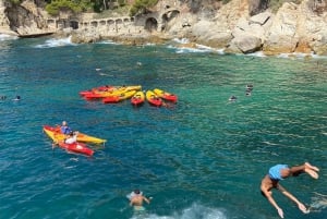 Kajakken en snorkelen in Playa de Aro, Costa Brava