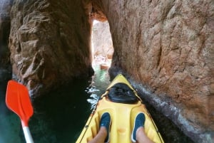 Costa Brava: Kayak and Snorkel Tour with Lunch and Beach