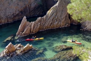 Costa Brava: Sea Caves Kayaking and Snorkeling Tour