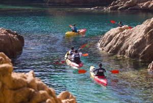 Costa Brava: tour en kayak y esnórquel por cuevas marinas