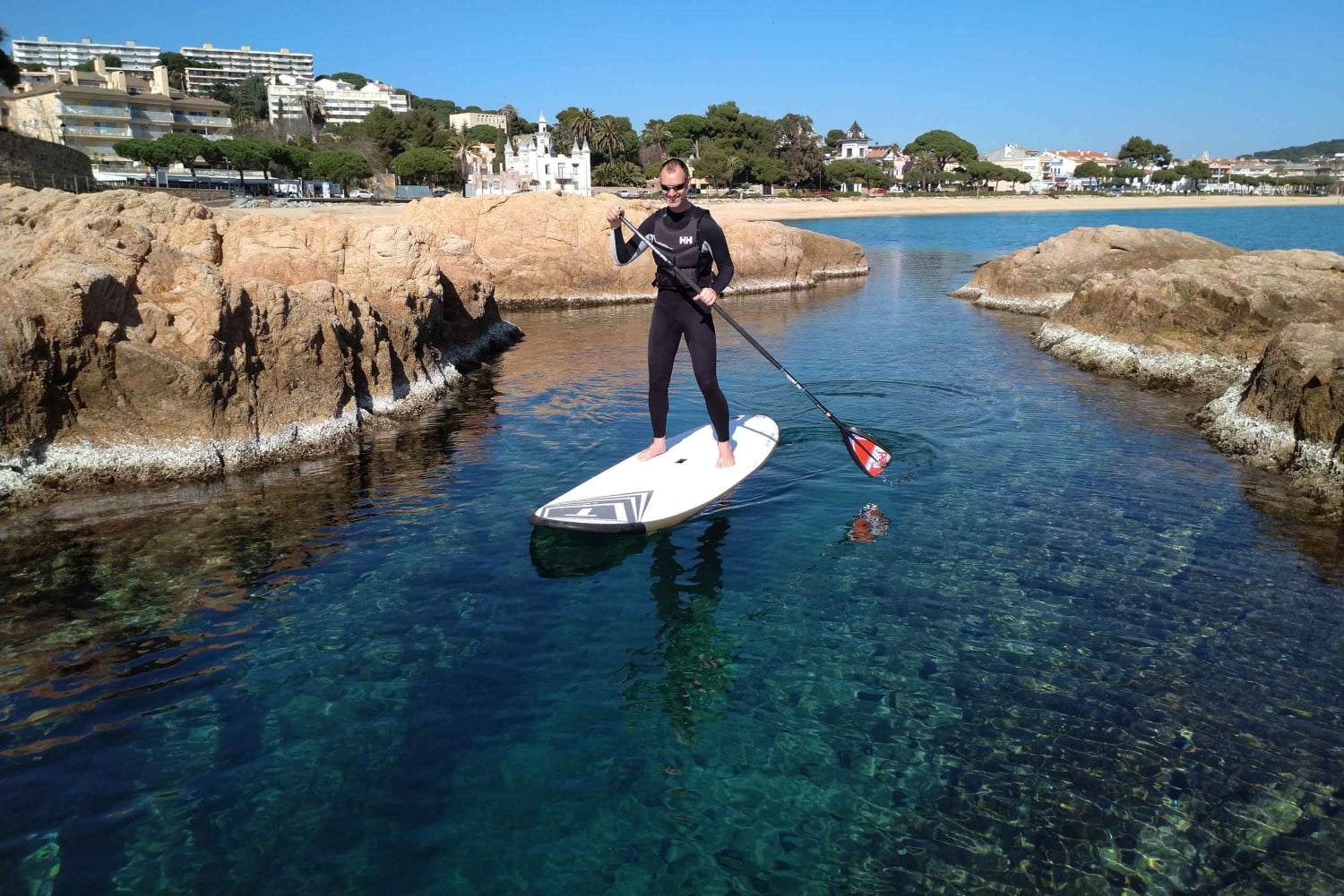 Costa Brava: Stand-Up Paddleboarding Lesson and Tour