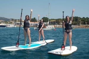 Costa Brava: Stand-Up Paddleboarding oppitunti ja retki: Stand-Up Paddleboarding oppitunti ja retki