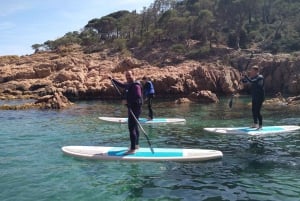 Costa Brava: Stand-up paddleboard leksjon og tur