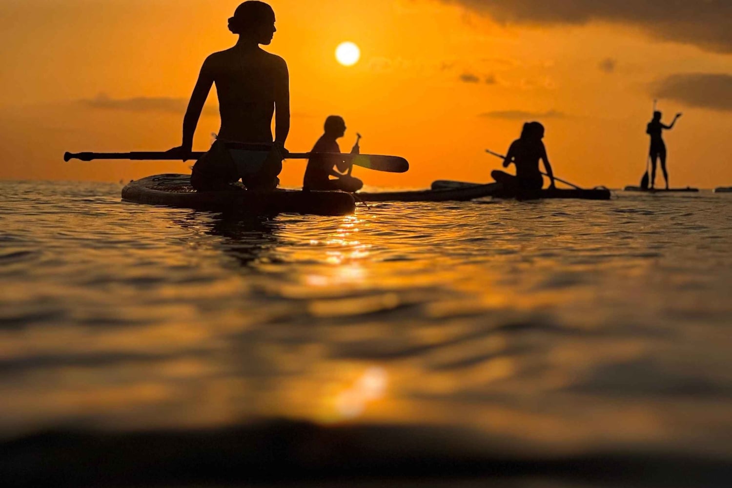 Коста-Брава: рассвет на сапсерфинге в Бегуре