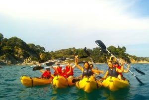 Lloret de Mar: Costa Brava Kayak Tour and Swimming