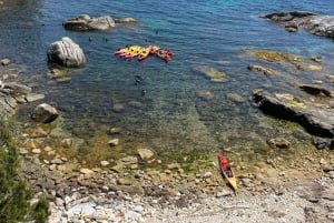 Au départ de Barcelone : excursion en kayak et plongée avec tuba sur la Costa Brava avec pique-nique