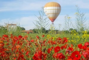 De Barcelona: Bilhete de voo em balão de ar quente de meio dia