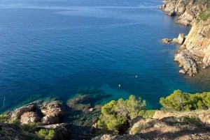 Barcelona: Tossa de Mar kyststi og Costa Brava-båt