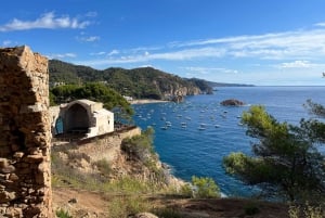 Barcelona: Tossa de Mar kyststi og Costa Brava-båt