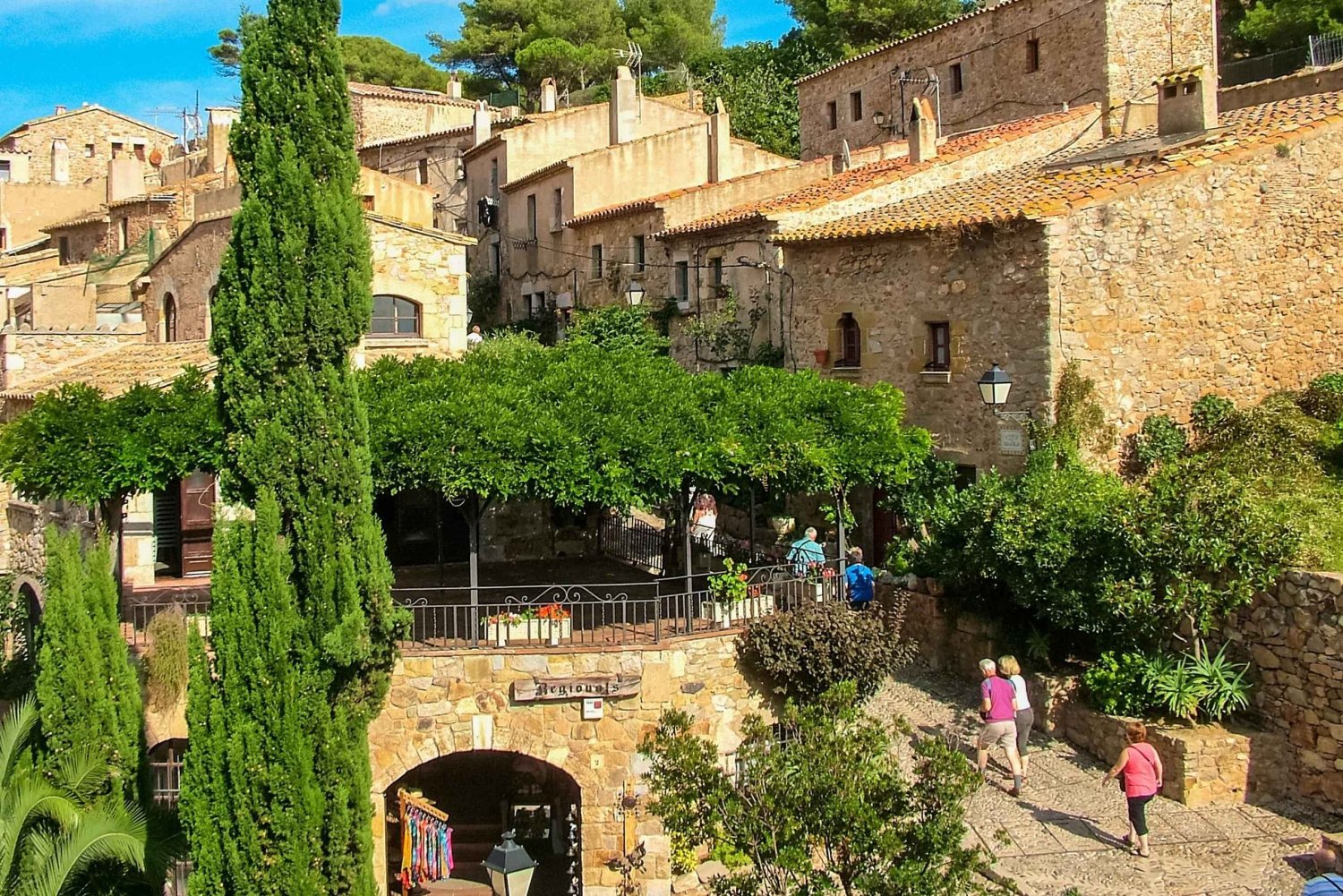 Fra Barcelona: Tossa de Mar halvdagstur