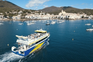 Depuis Roses : Tour en bateau de la côte catalane de Cadaqués