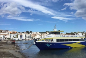 Depuis Roses : Tour en bateau de la côte catalane de Cadaqués
