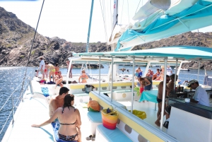 From Roses: Full-Day Catamaran Cruise to Port de la Selva