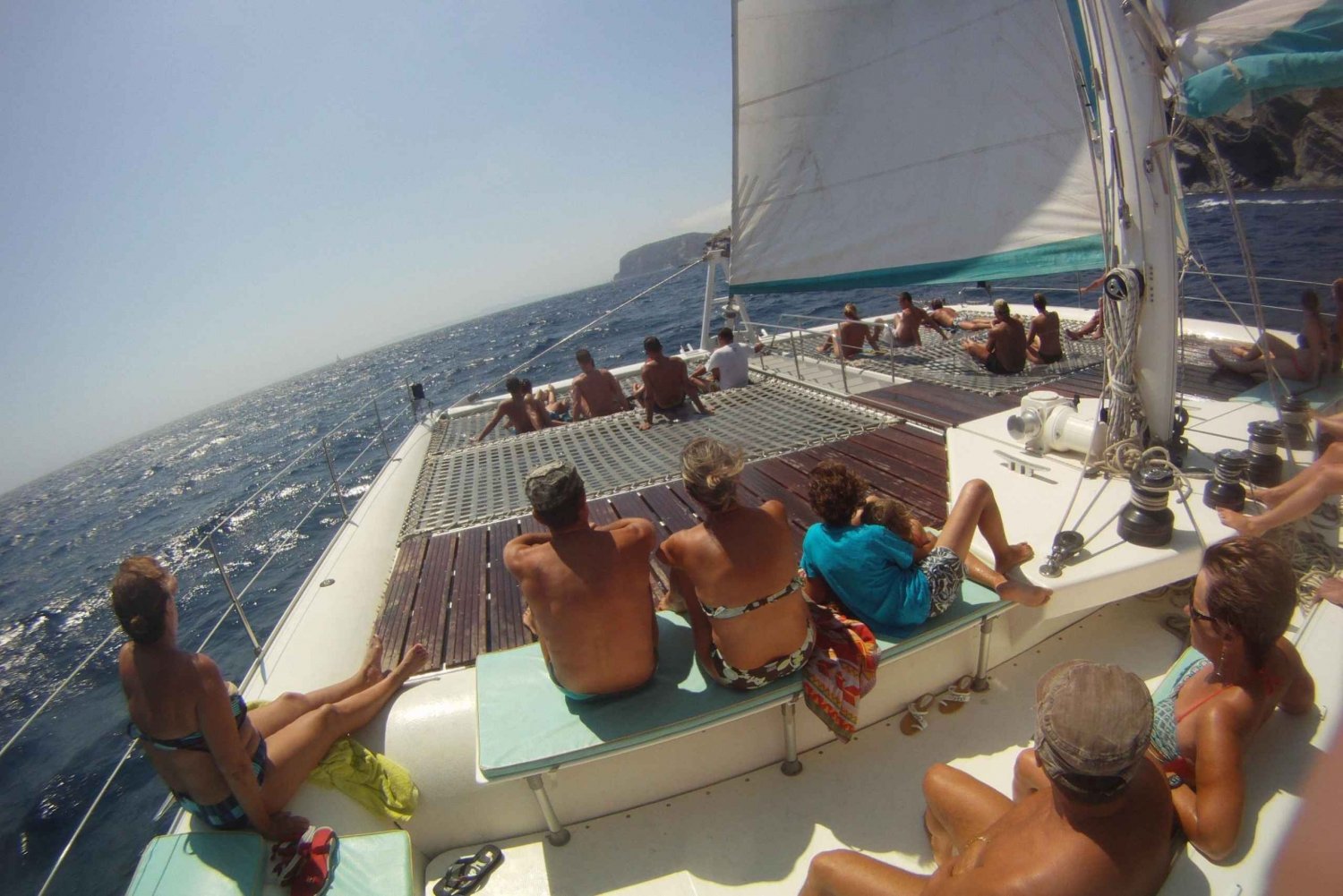Depuis Roses : croisière en catamaran aux îles Medes