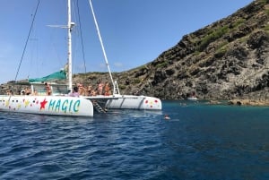 Från rosor: Segling katamaran kryssning till Medesöarna