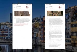 Girona self-guided tour app with multilingual audioguide