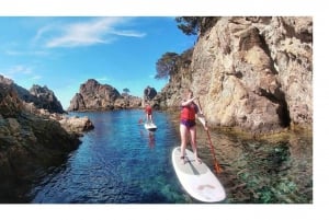 Tossa de Mar: Guidad rutt i paddelsurfing&Coves och grottor