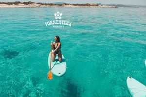 Ibiza: Formentera Stranden Cruise met Paella, Bar en Sport