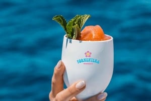 Ibiza: Formentera Stranden Cruise met Paella, Bar en Sport