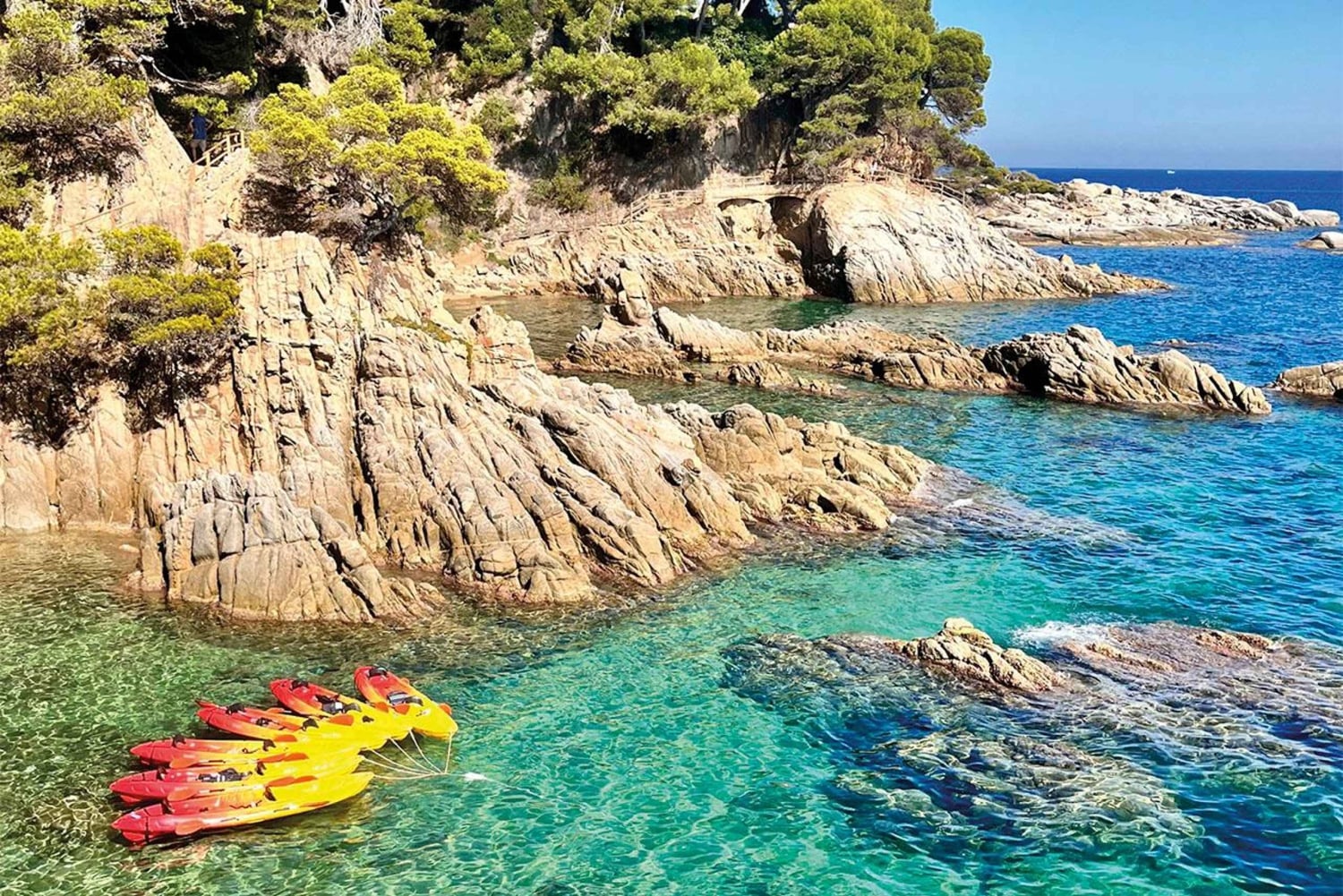 Kajak og snorkling i Playa de Aro, Costa Brava