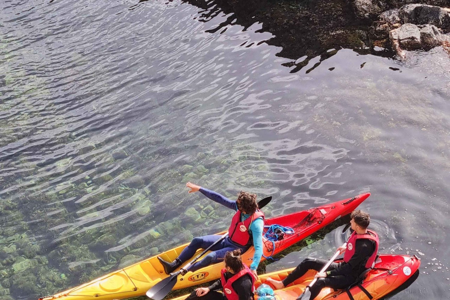 Excursion en kayak et plongée en apnée à Platja d'Aro