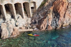 Kajak- och snorkeltur Platja d'Aro