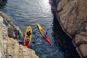 Kajak- och snorkeltur Platja d'Aro