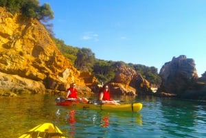 Lloret de Mar : Excursion en kayak et plongée en apnée sur la Costa Brava