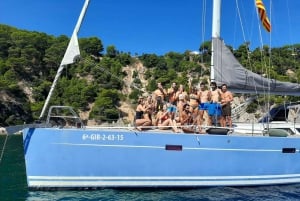 Lloret De Mar: Exclusive private sailing cruise